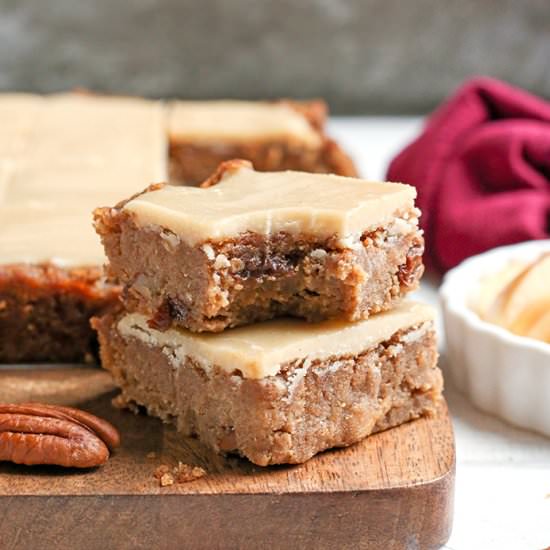 Paleo Vegan Apple Cinnamon Bars