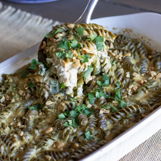 Vegan Salsa Verde Pasta