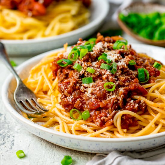 Easy Spaghetti Bolognese