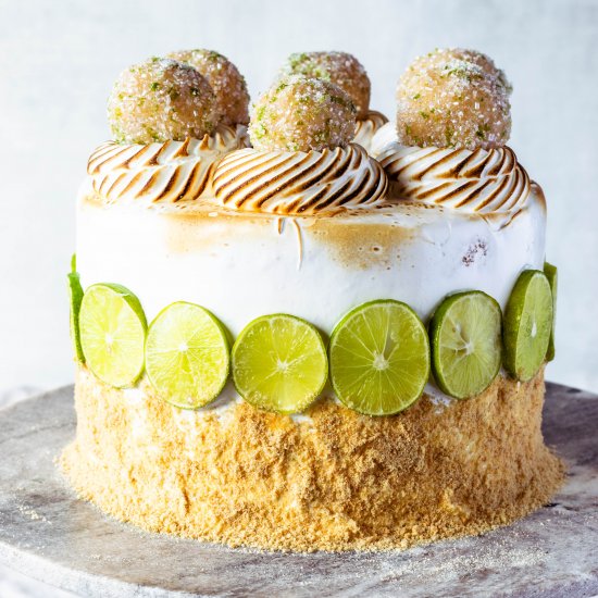 Key Lime Pie Cake