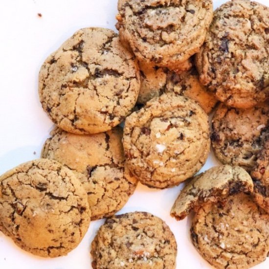 Rye Chocolate Chip Cookies