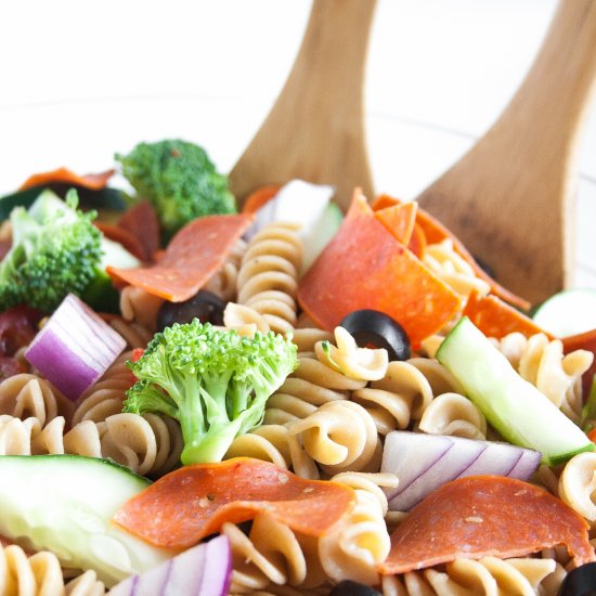 Healthy Italian Pasta Salad