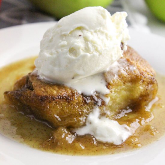 Apple Dumplings with Crescent Rolls