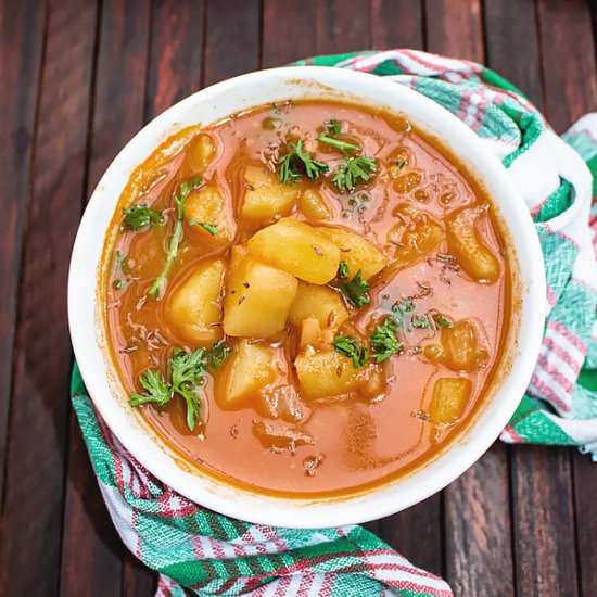 Potato Goulash Soup