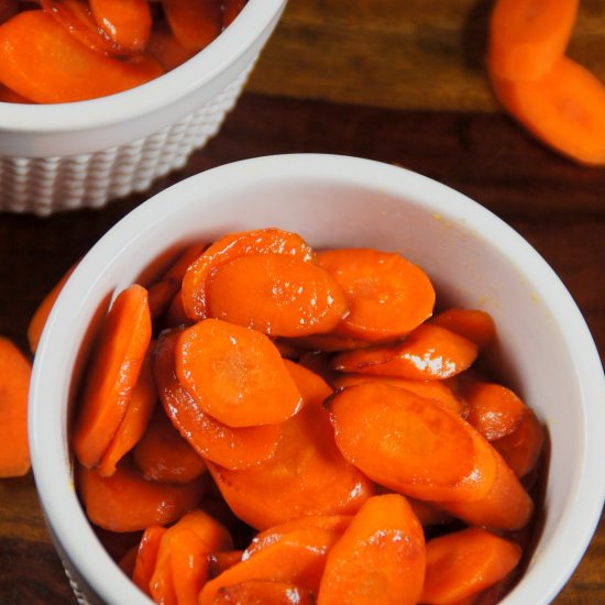 Brown Sugar Glazed Carrots