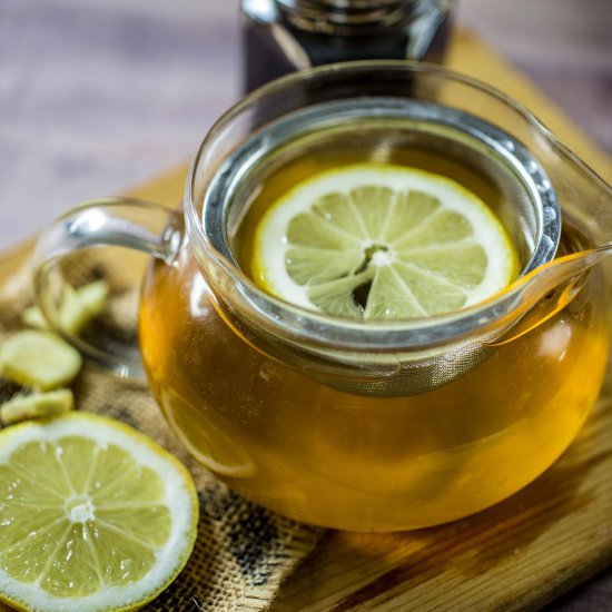 Detox Lemon Ginger Green Tea