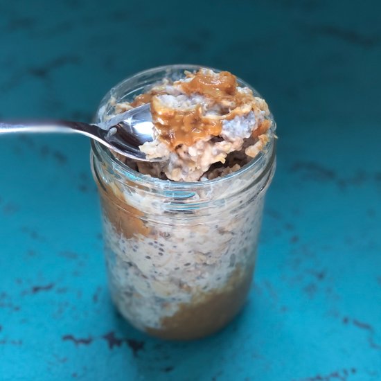 Peanut Butter Overnight Oats