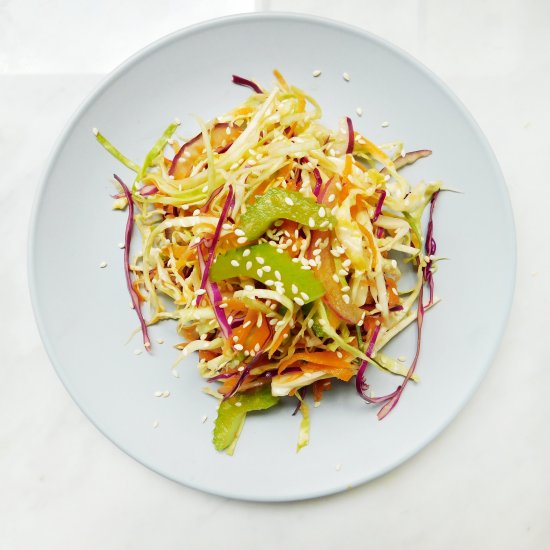 Super Simple Coleslaw