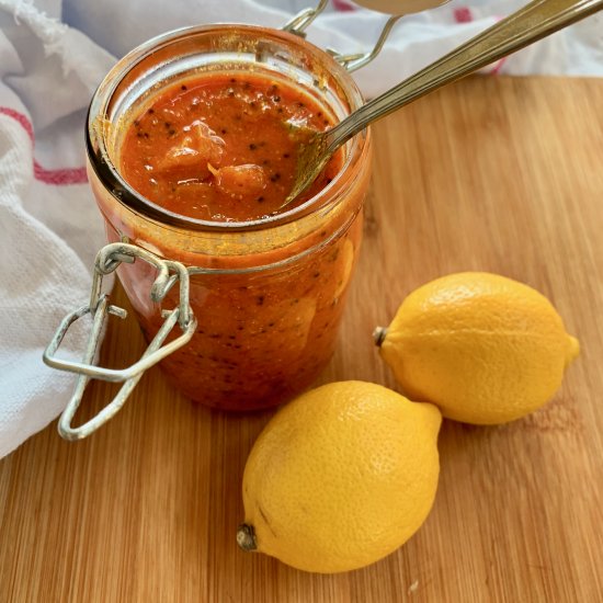 Instant Lemon Pickle (Lemon Achaar)