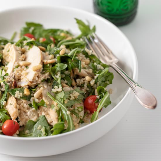 Tabbouleh Salad with Chicken