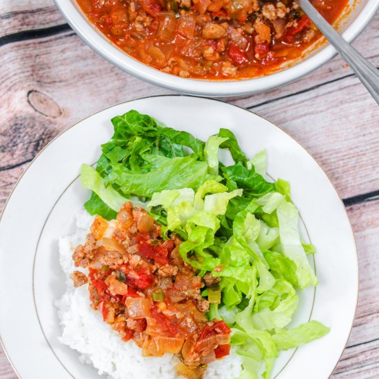 Vietnamese Pork and Tomato Sauce