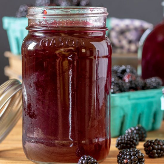 Blackberry Simple Syrup