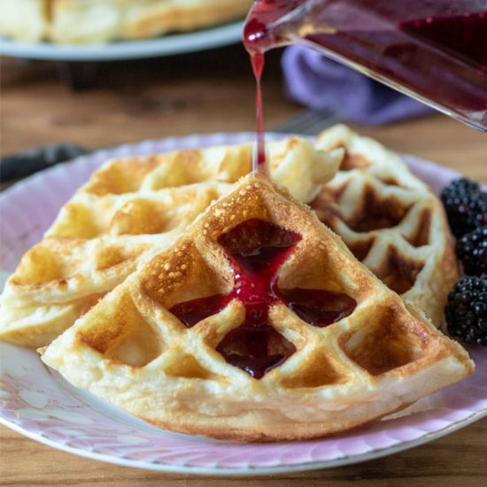 Jackie Kennedy’s Fluffy Waffles