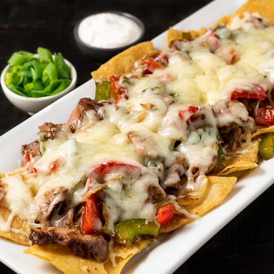 Steak Fajita Nachos