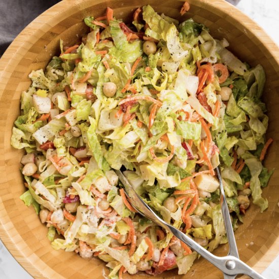 Vegetarian New York Chopped Salad