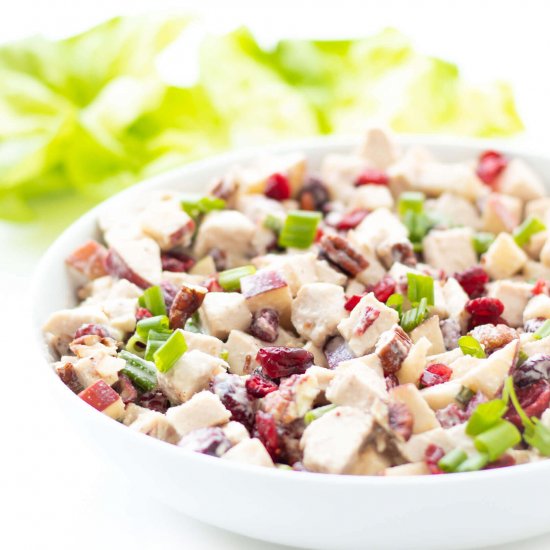 Cranberry Apple Chicken Salad