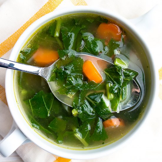 Turnip Green Soup