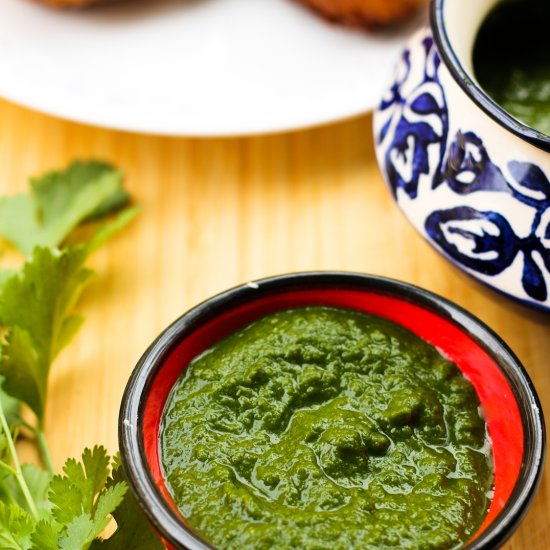 Coriander & Mint Green Chutney