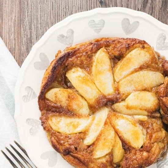 Air Fryer German Apple Pancakes