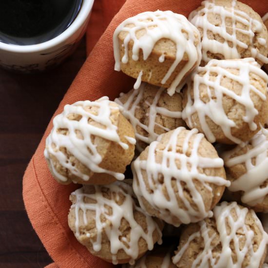 Pumpkin Maple Mini-Muffins