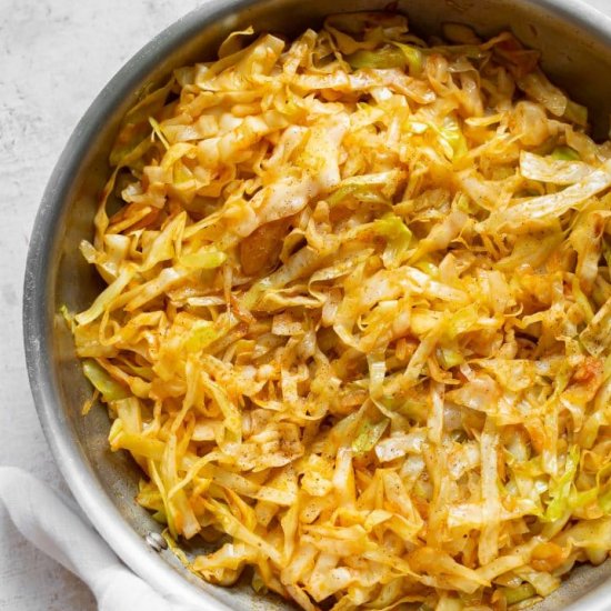 simple sautéed cabbage