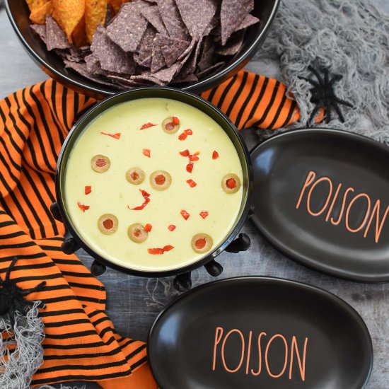 Halloween Chili Con Queso