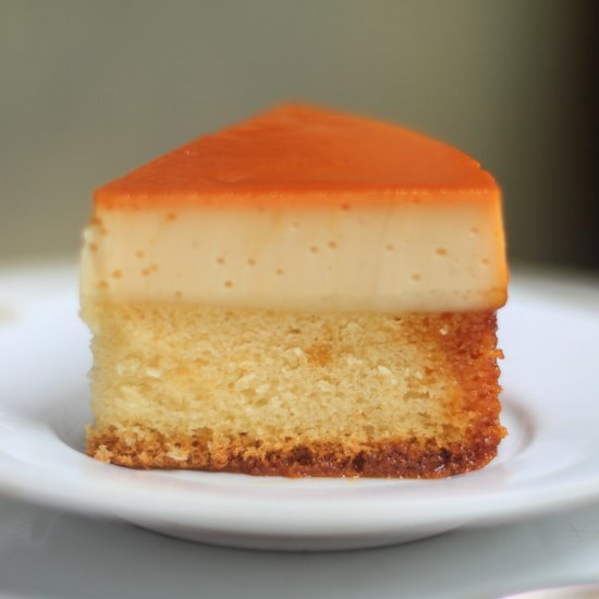 Caramel Custard Cake