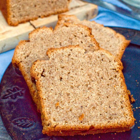 Peanut Butter Banana Bread