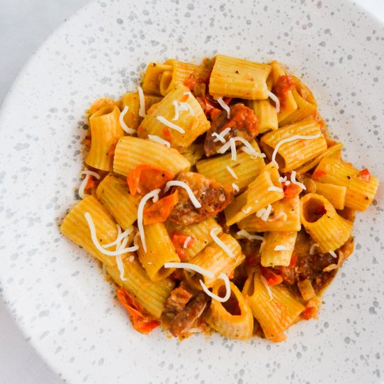 Instant Pot Chorizo Pasta