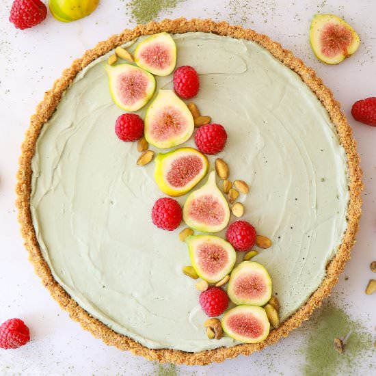 Pistachio Matcha Tart