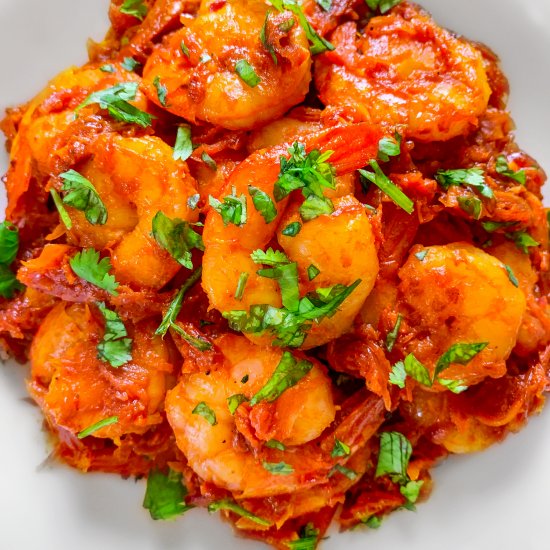 Shrimp Ghee Roast