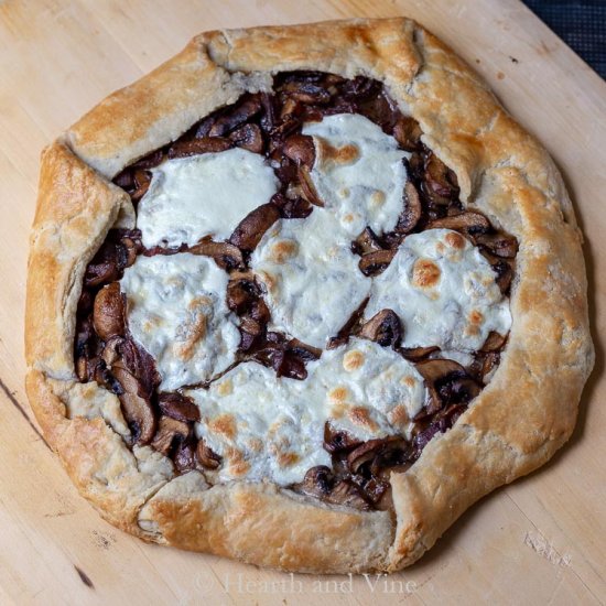 Savory Mushroom Galette