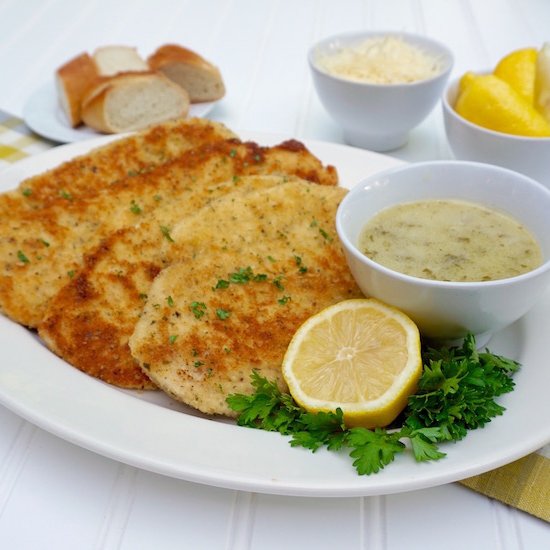 Lemon Chicken Milanese