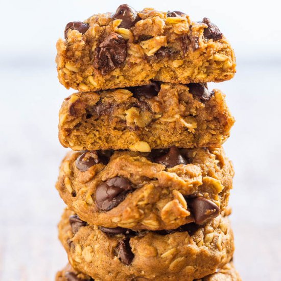 Pumpkin Oatmeal Cookies