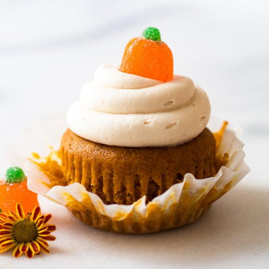 Healthy Pumpkin Cupcakes