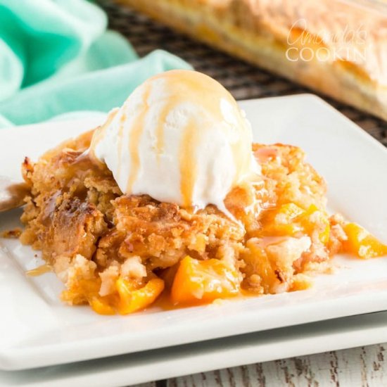 Peach Cobbler Dump Cake