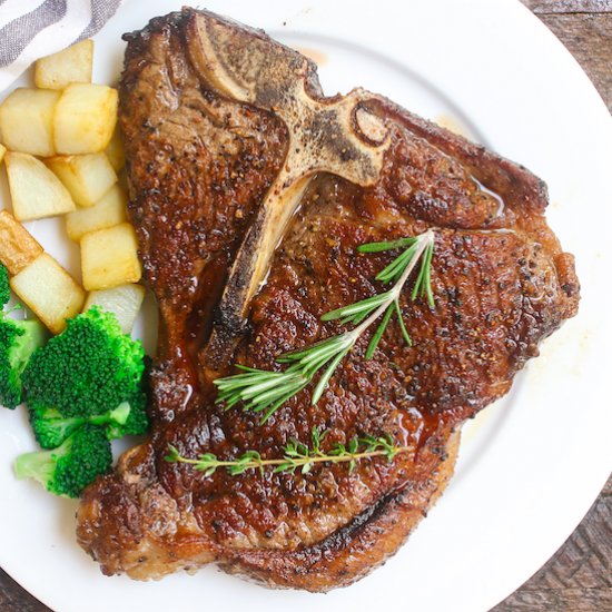 Perfect T-Bone Steak