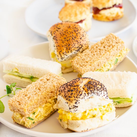 English tea sandwiches