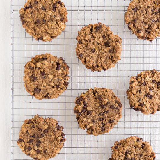 Peanut Butter Banana Oatmeal Cookie