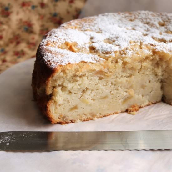 Apple Sharlotka Cake