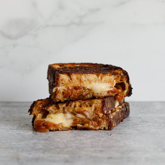 White Cheddar + Fig Grilled Cheese