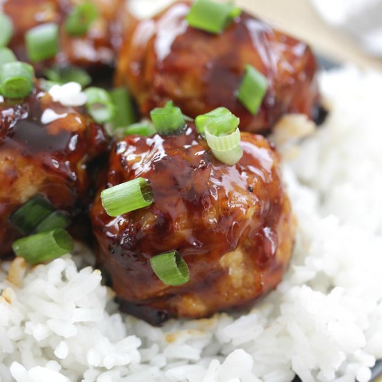 Chicken Teriyaki Meatballs