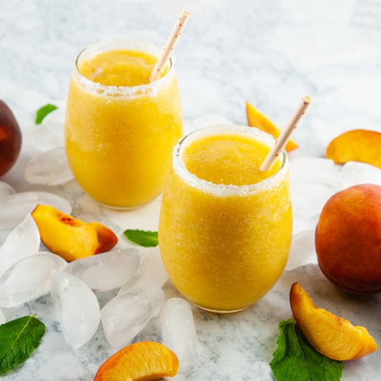 Peach Wine Slushies