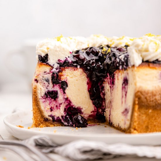 Lemon Blueberry Cheesecake