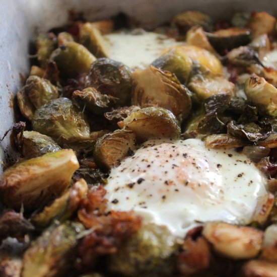 Balsamic Roasted Brussels Sprouts