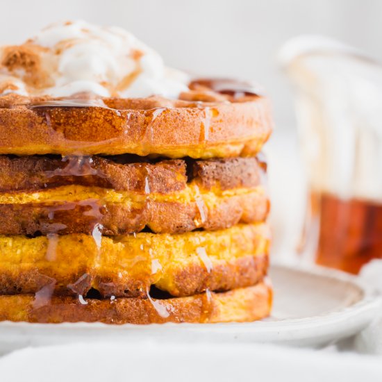 Pumpkin Spice Keto Waffles