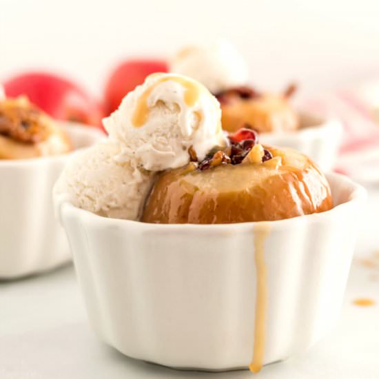 Crock Pot Stuffed Apples