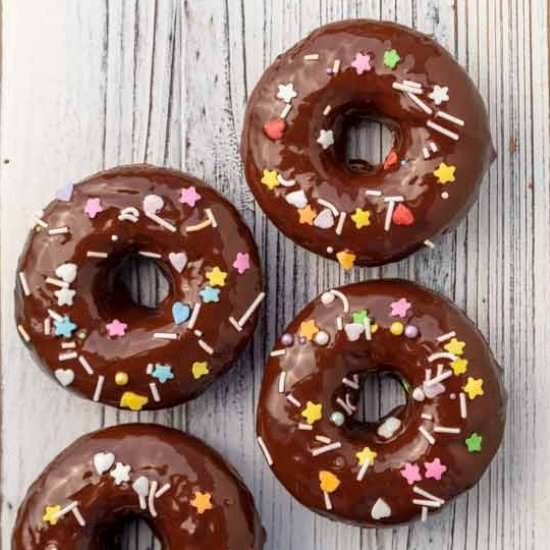 Vegan Banana Bread Donuts