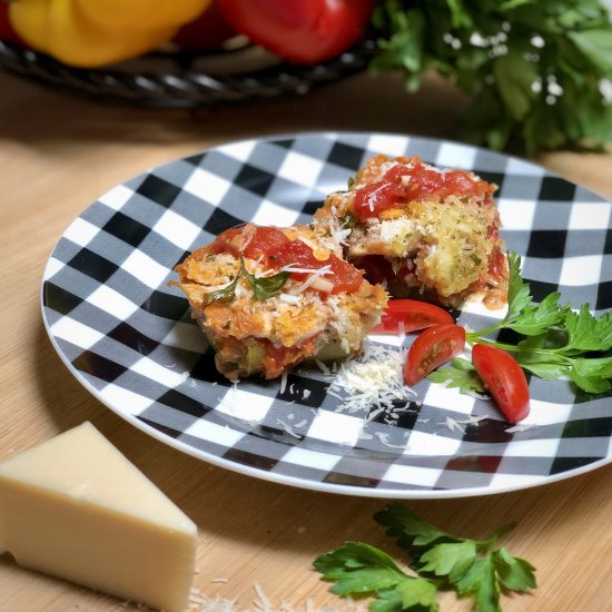 Vegan Zucchini Ravioli