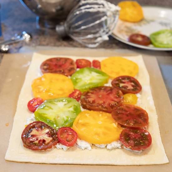 Heirloom Tomato Tart